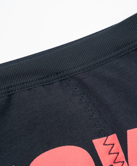 Little Black Cat Cotton Spandex Mid Waist Hipster 2pcs Sanitary Panties Pack