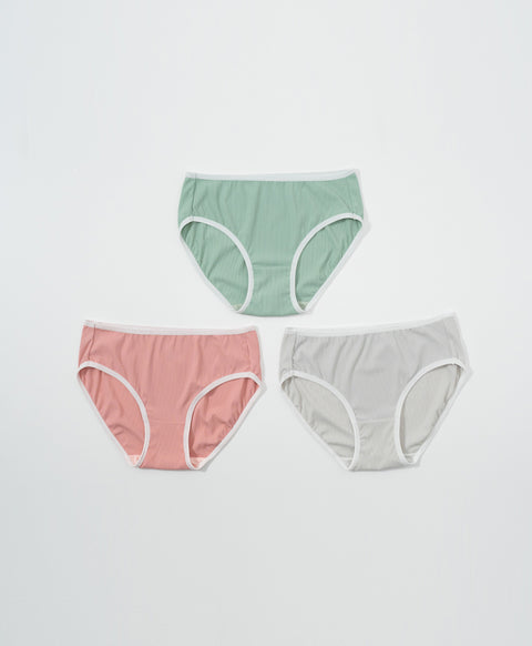 Nature Ribbed Low Waist Mini Panties