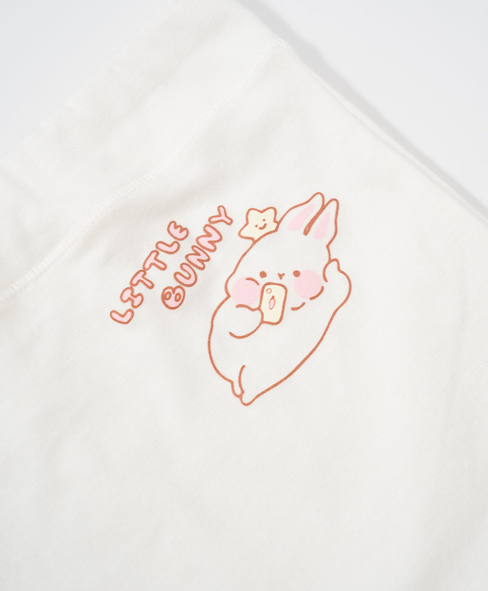 Junior Little Bunny Cotton Low Waist Boxshorts Panties