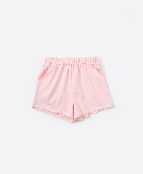 Junior Resort of Heart Short Sleeves Top & Shorts Sleep Set