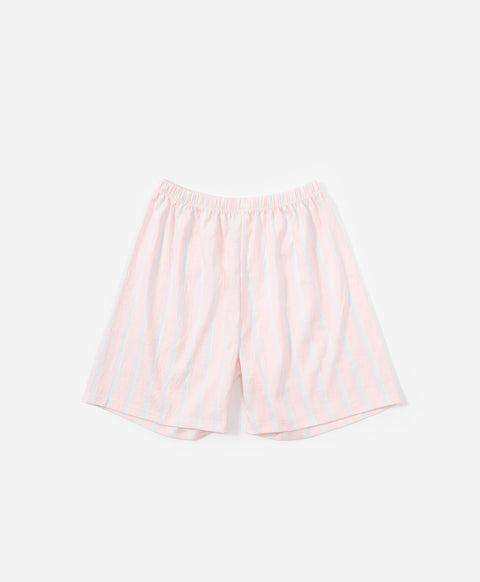 BedMood Mello Not Ignoring You, Just Resting Polyester PJ Short Sleeves Top & Shorts Set - Peach