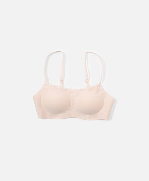 Crème de Lacelisse Wireless Lace-Trimmed Bralette