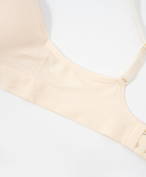 (NEW) Real Comfy Triangle Cup Seamless Wireless Bra