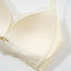 Lace Journal Collection Wireless Triangle Cup Lightly-Lined Lace Bra With Back Hook