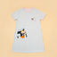 Meow-lloweeen Party Short Sleeves Sleep Dress