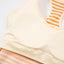 Stay Bloom Padded Stripes Ribbed Racerback Vest