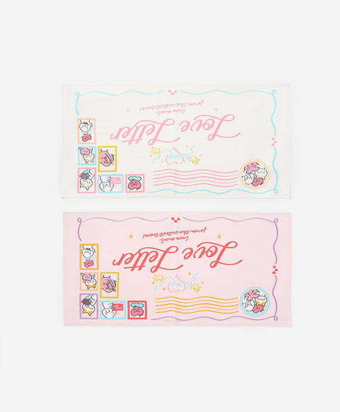 Love Letter From The Cutest Town Cotton Muslin Bath Towel