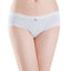 Country Style Low Waist Midi Ribbed Cotton Panties