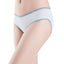 Autumn Touch Low Waist Midi Ribbed Cotton Panties
