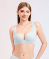 Celestial Wireless Push Up Half Cup Bra