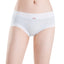 Delicate Bow Low Waist Hipster Ribbed Cotton Panties