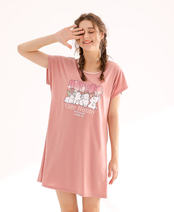 Cute Bunny Sleep Dress