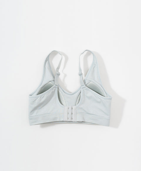 (NEW) Real Comfy Seamless Wireless Bralette with Back Hook