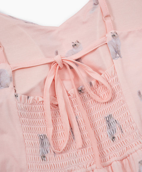 Catitude-ing Cami Long Dress