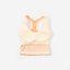 Stay Bloom Padded Stripes Ribbed Racerback Vest