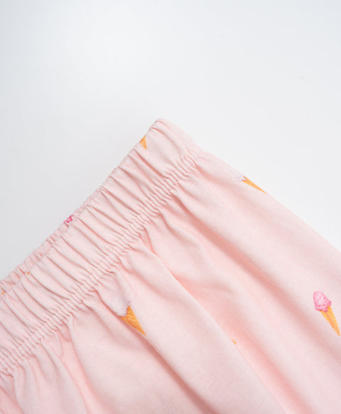 Ice Cream Project Long Sleeves Top & Long Pants Set