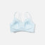 Crème de Lacelisse Wireless Lace-Trimmed V-Neck Bra