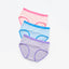 Contrast Rib Low Waist Hipster Panties