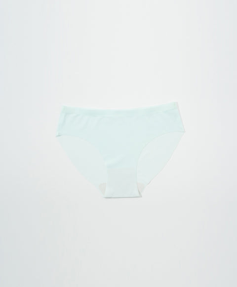 Simple Laminated Low Waist Mini Panties