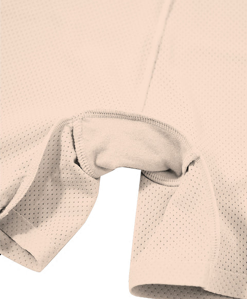 Comfy Mesh Lover Laminated Mid Waist Safety Short Panties