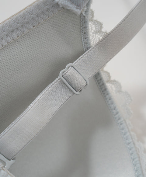 Spring Lace 3/4 Cup Underwired Demi Bra