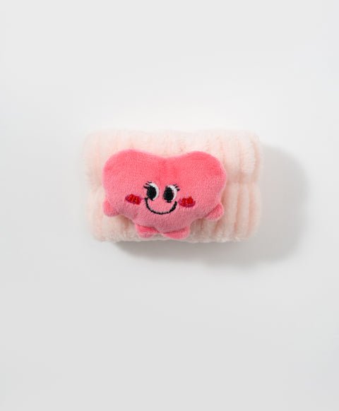 Delulu Power Hearts Make Up Headband & Wristband Set