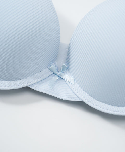 Simply Rib Comfort 3/4Cup Underwired Demi Bra (B Cup)