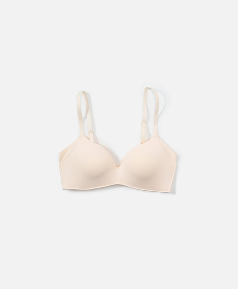 Bare Essential Wireless Lightly-Lined High Side Panel 3/4 Cup Demi Bra