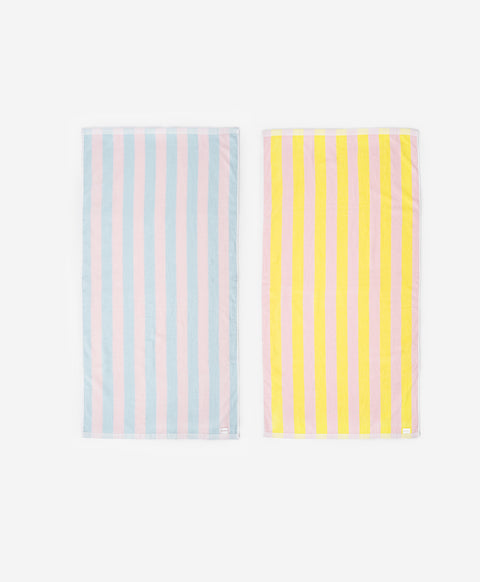 BedMood Cremo & Mello Stripe Cotton Bath Towel