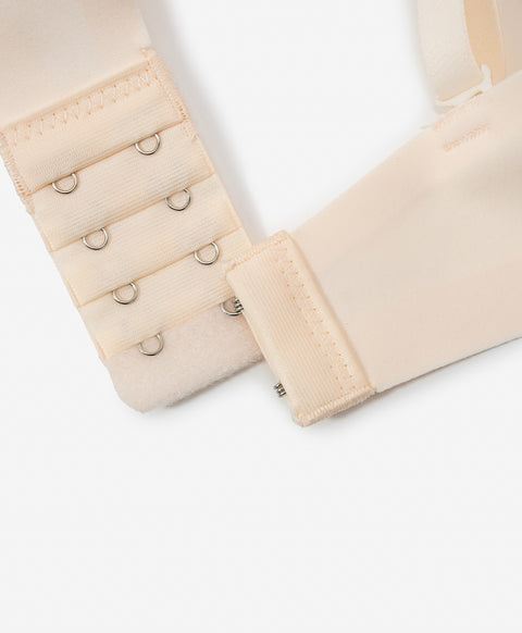 Bare Essentials Wireless V-Neck 3/4 Cup Demi Bra