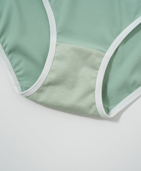 Nature Ribbed Low Waist Mini Panties