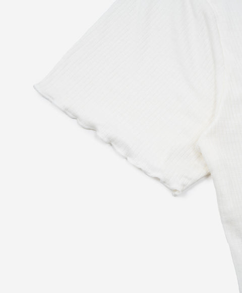 Catitude-ing Jacquard Short Sleeves Top & Shorts Set