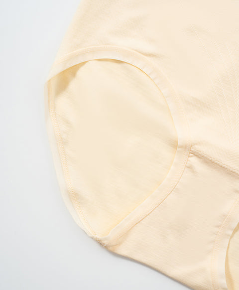 Real Comfy Seamless Knit Mid Waist Hipster Panties