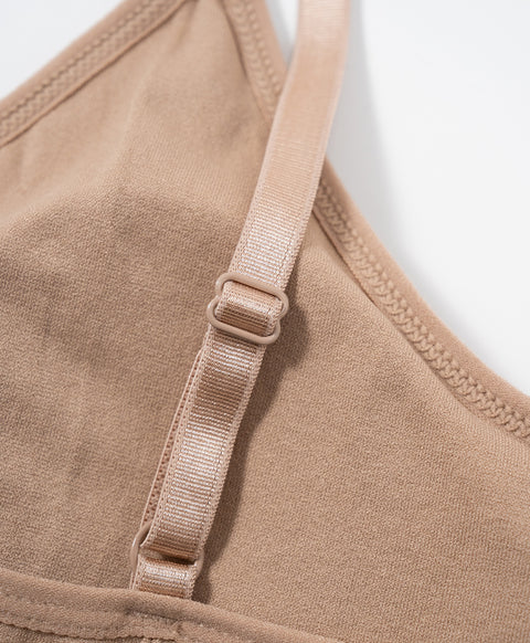 Barely Barely Essential Sporty Wireless Cami Pull Over Vest