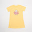Junior Bedtime Bubbles Happy Bear Just for You Short Sleeves Sleep Dress