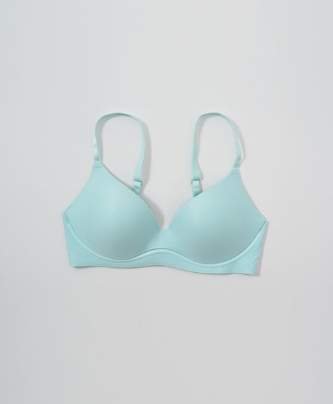 Second Skin Soft Seamless Wireless Demi 3/4 Cup Lightly-Lined Bra