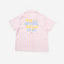 BedMood Cremo Doing Nothing Looks Good On Me Polyester PJ Short Sleeves Top & Shorts Set - Pink