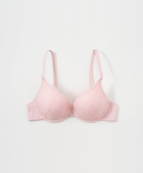 Designer 3/4 Cup Underwired Bra Set with Panties (B Cup)