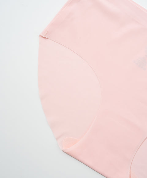 Simple Laminated Low Waist Hipster Panties