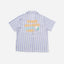 BedMood Cremo Mentally Unavailable. Physically Comfy Polyester PJ Short Sleeves Top & Shorts Set - Purple