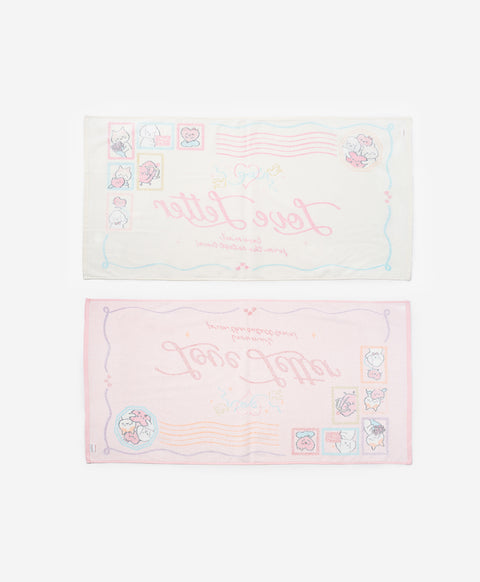 Love Letter From The Cutest Town Cotton Muslin Bath Towel