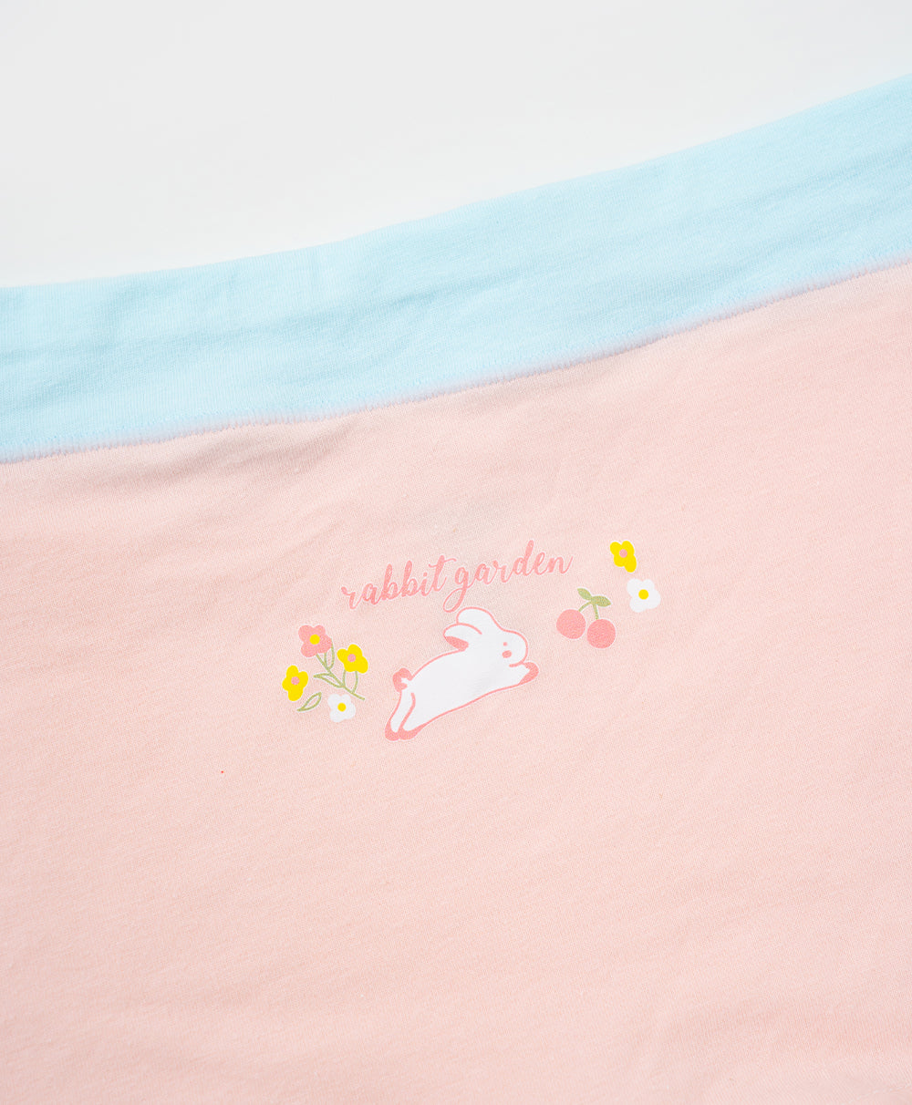 Junior Rabbit Garden Cotton Low Waist Boxshorts Panties