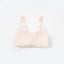High Coverage Laminated Wireless Bralette with Back Hooks