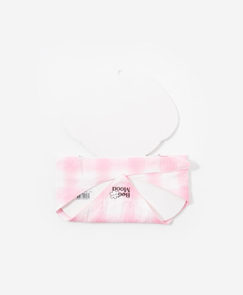 BedMood Cremo & Mello Plaid Pet Bandana Bib