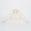 Peekaboo Convertible Collar Crop Shirt