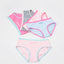 Music Concert Yuki & Hattie 5pcs Low Waist Hipster Graphic Pack Panties Wonder Box