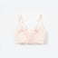 High Coverage Sculpting Side Panel Laminated Wireless Bralette with Back Hooks