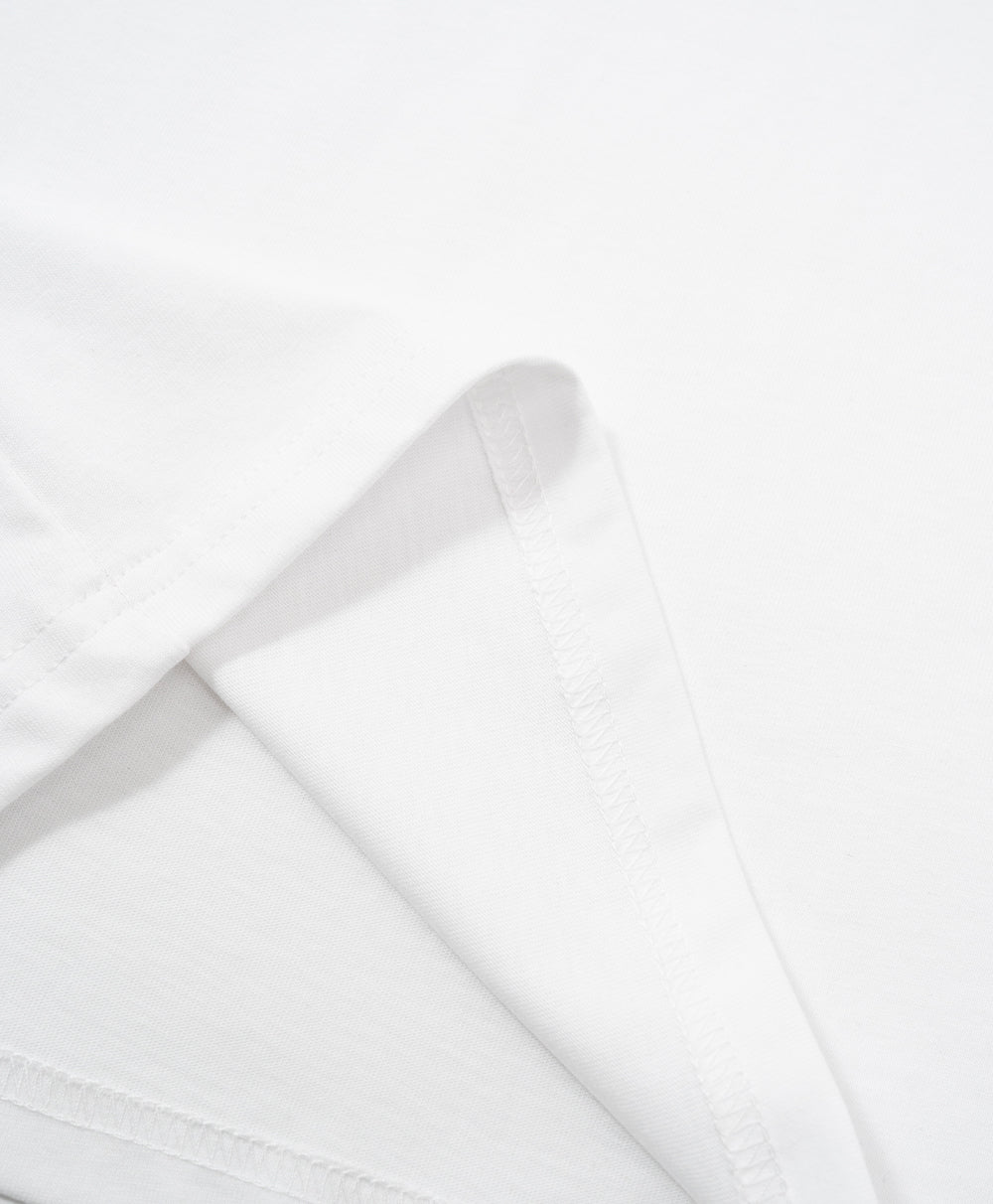 Call Me Lucky Raglan Sleeves Relaxed Fit Tee