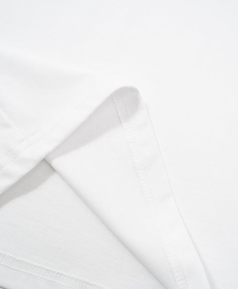 Call Me Lucky Raglan Sleeves Relaxed Fit Tee