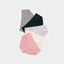 Sculptural Aesthetics Low Waist Hipster 5pcs Cotton Spandex Pack Panties